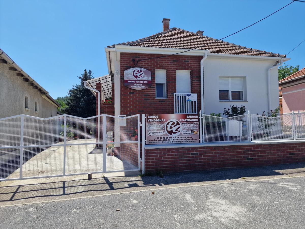 Boros Vendeghaz Hotel Bogacs Exterior photo